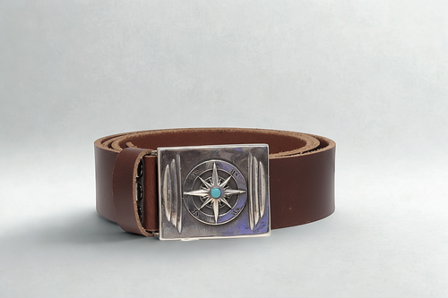 חגורת עור קולקציית Sea