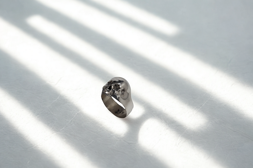 טבעת גולגולת כוכבים נשים