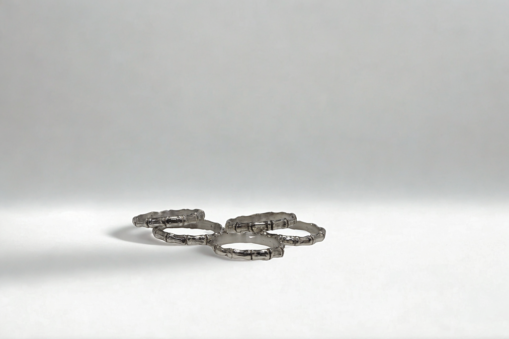 טבעת עצמות כסף