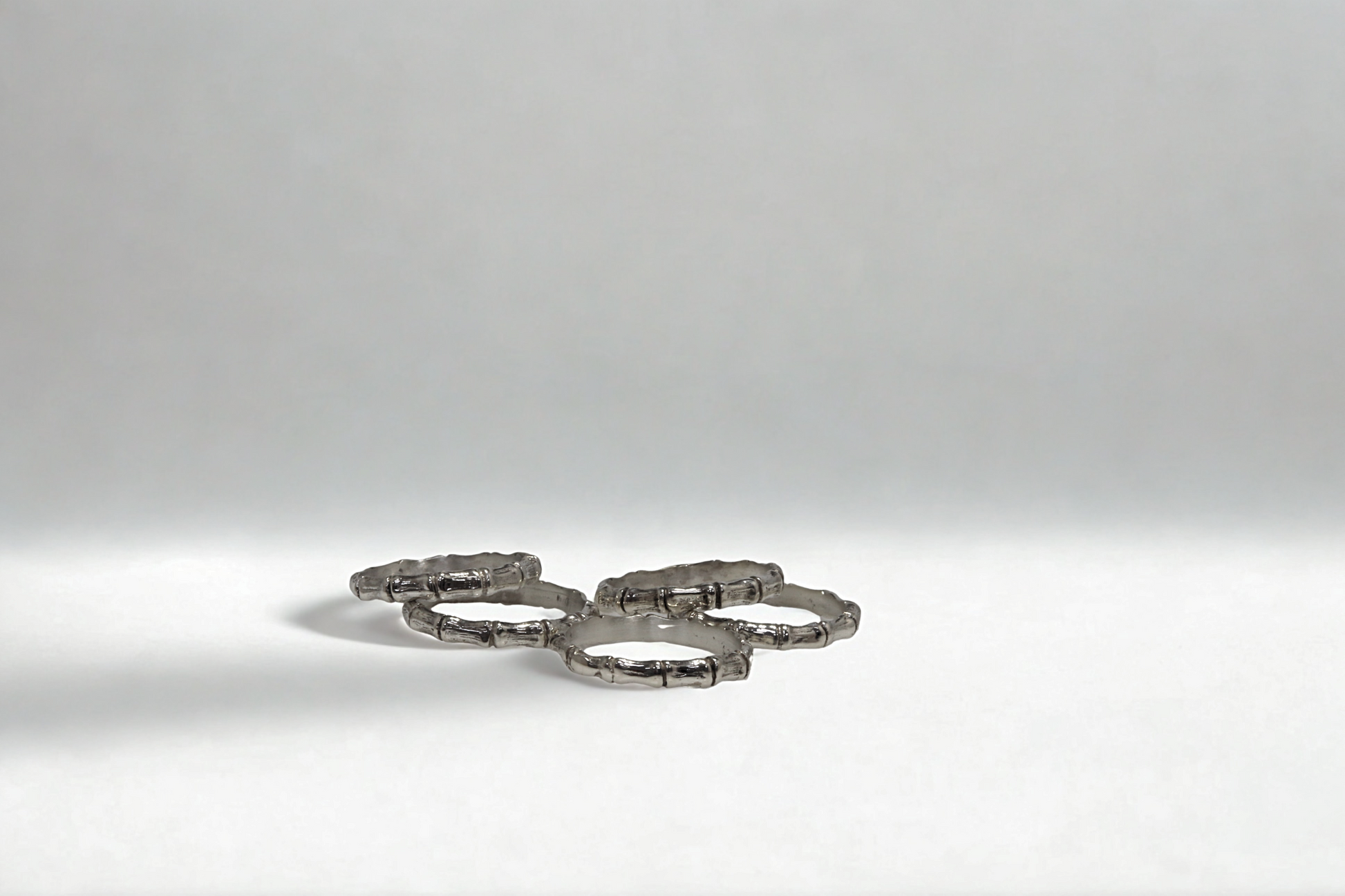 טבעת עצמות כסף