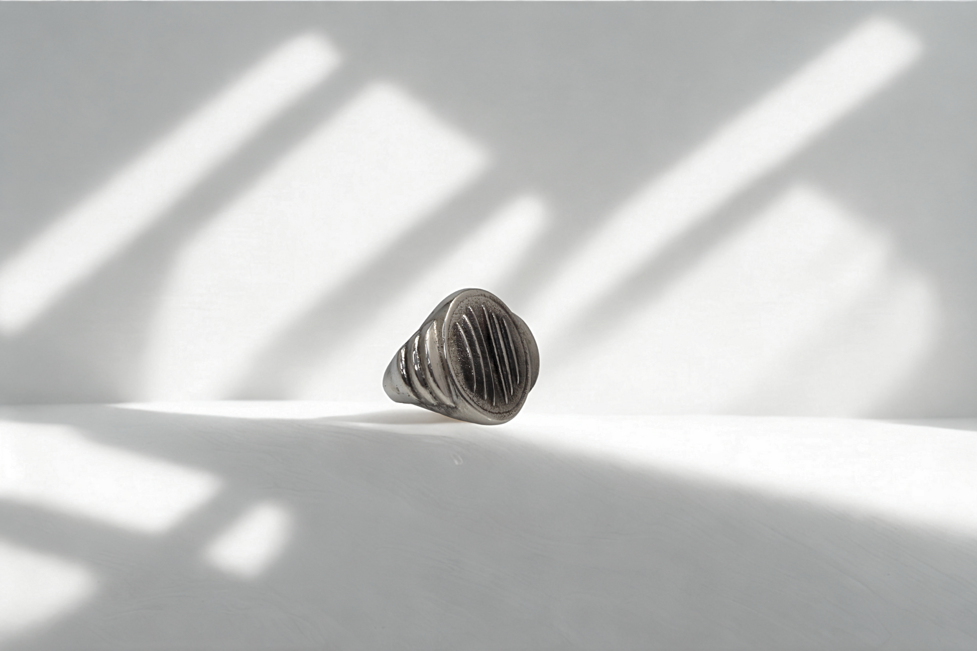 טבעת RIBS אובלית