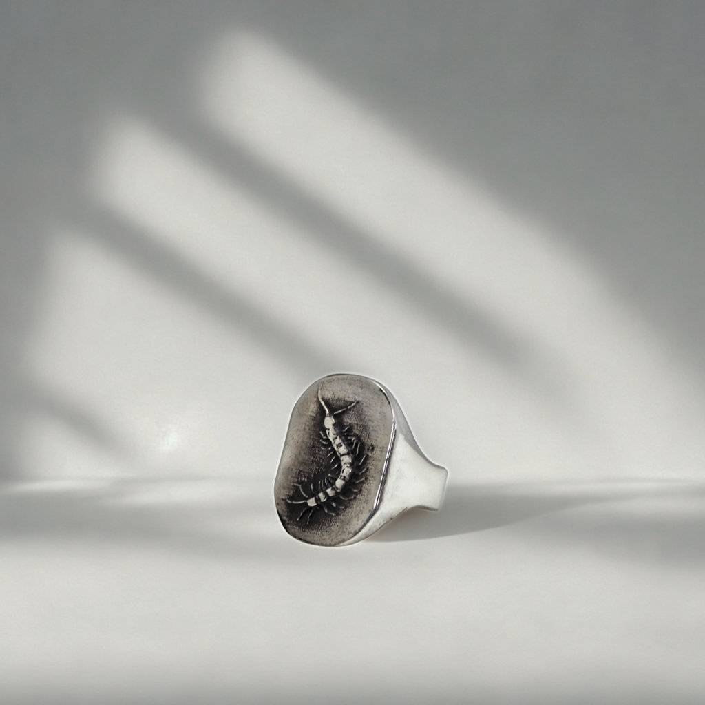 טבעת Fossil Centipede