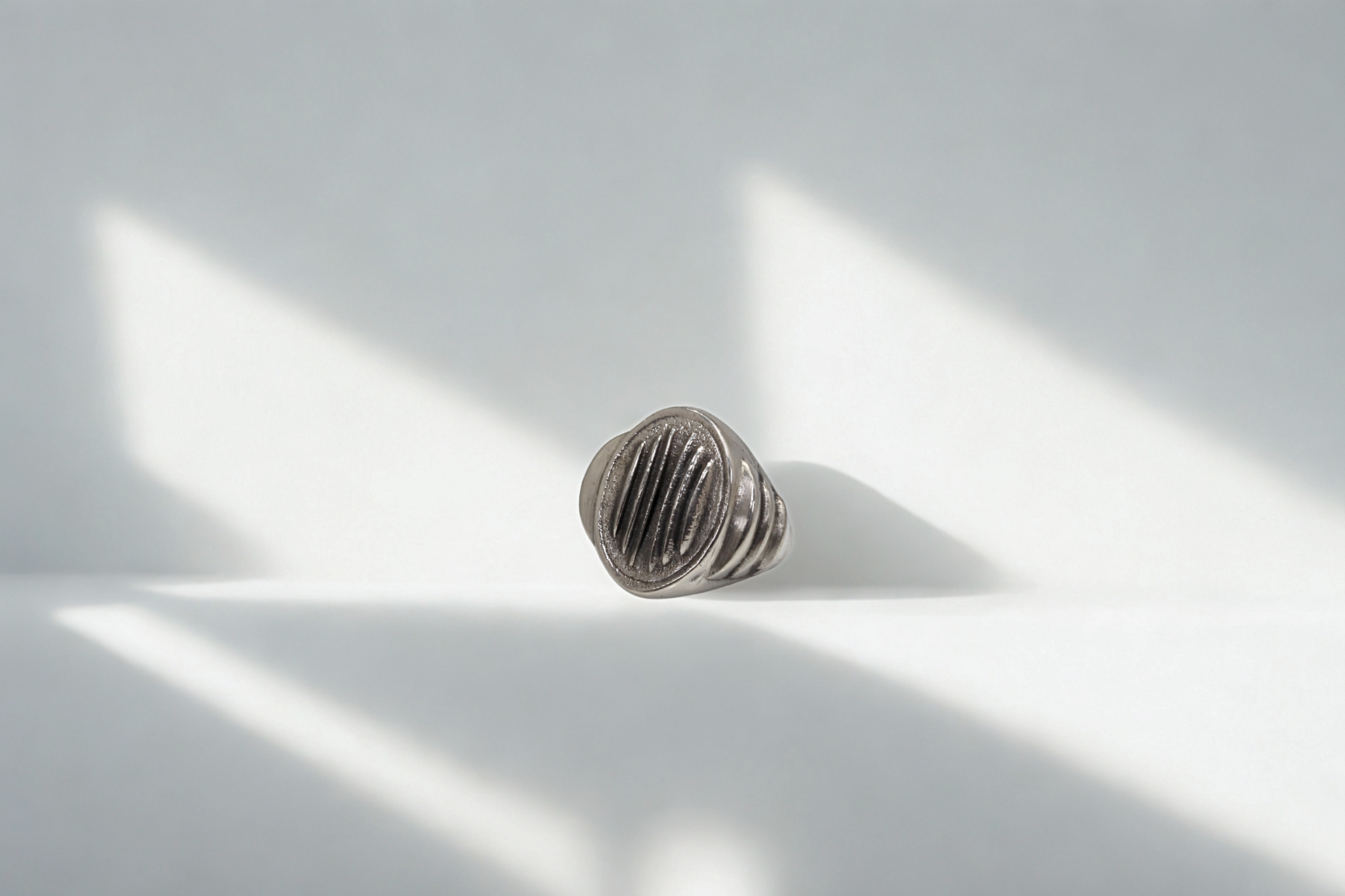 טבעת RIBS אובלית