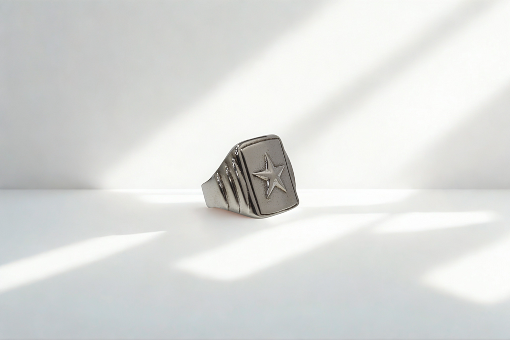 טבעת כוכב לגבר