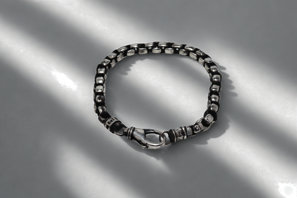 צמיד בוקס כסף