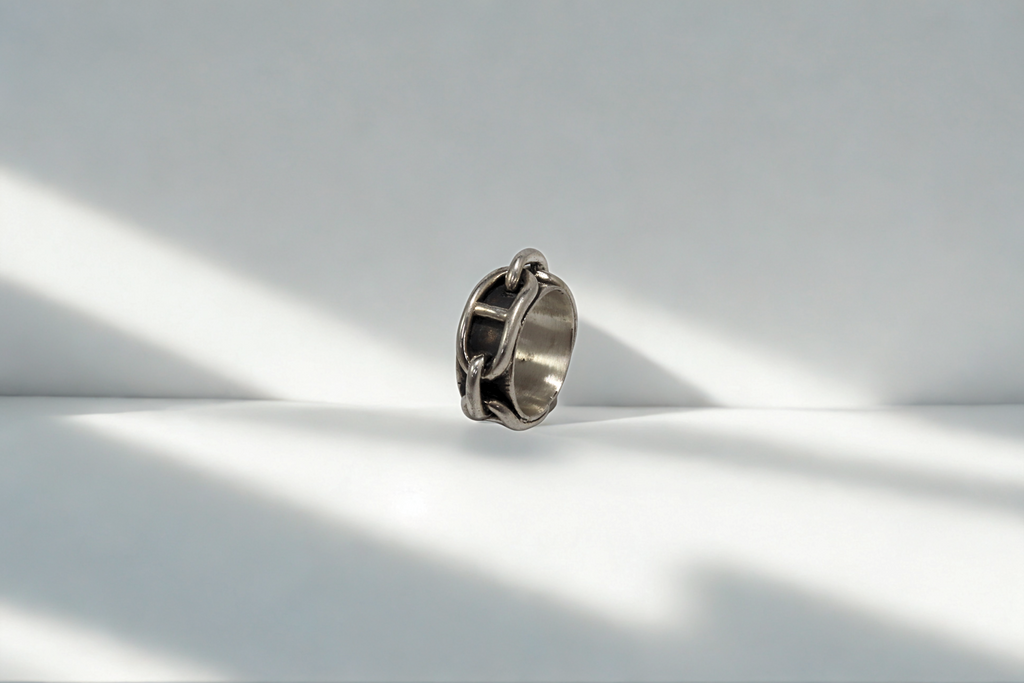 טבעת חוליות כסף