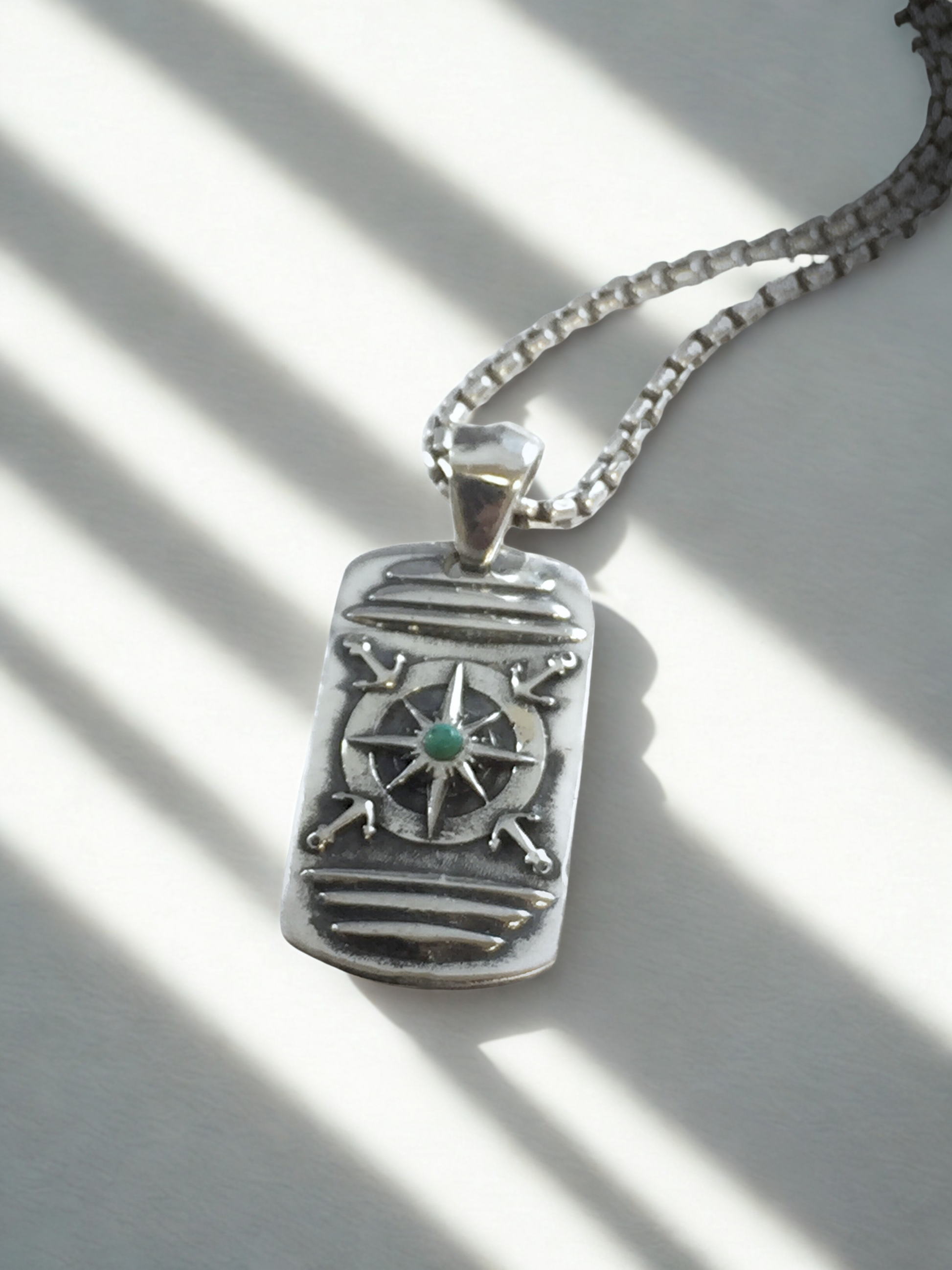 תליון דסקית מצפן