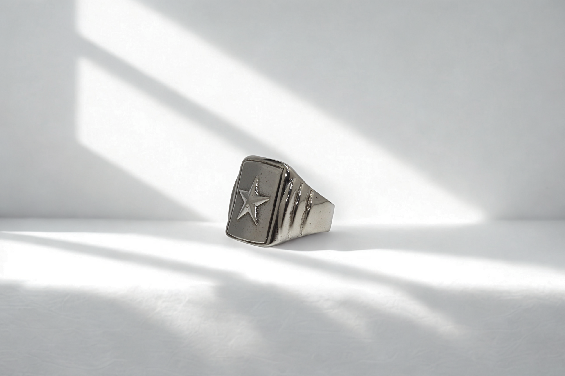 טבעת כוכב לגבר