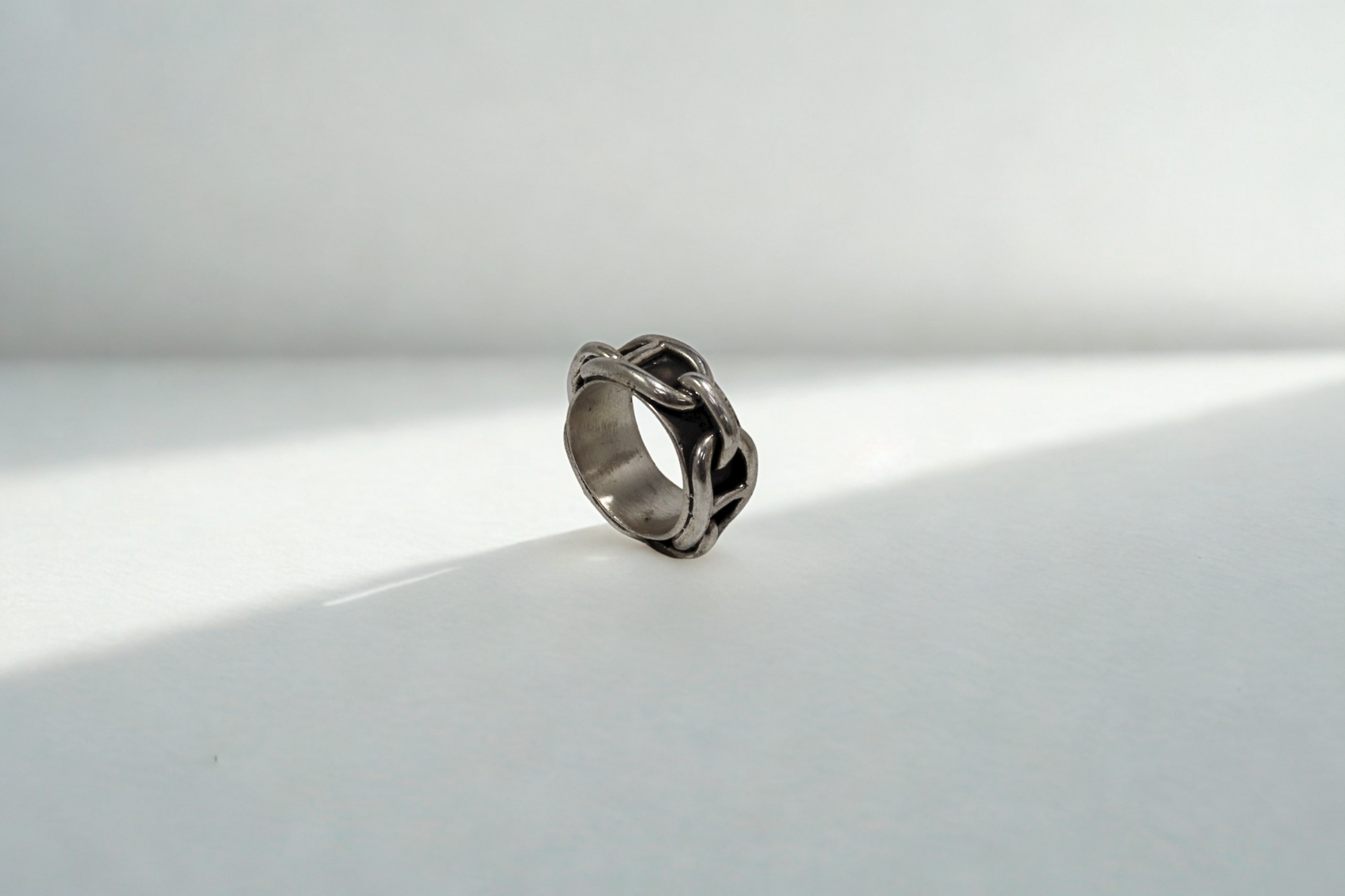 טבעת חוליות כסף