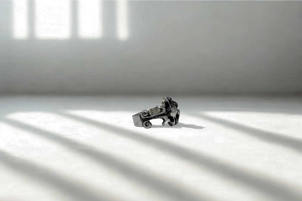 טבעת Silver Flame