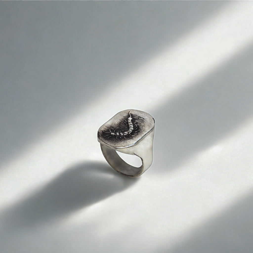 טבעת Fossil Centipede