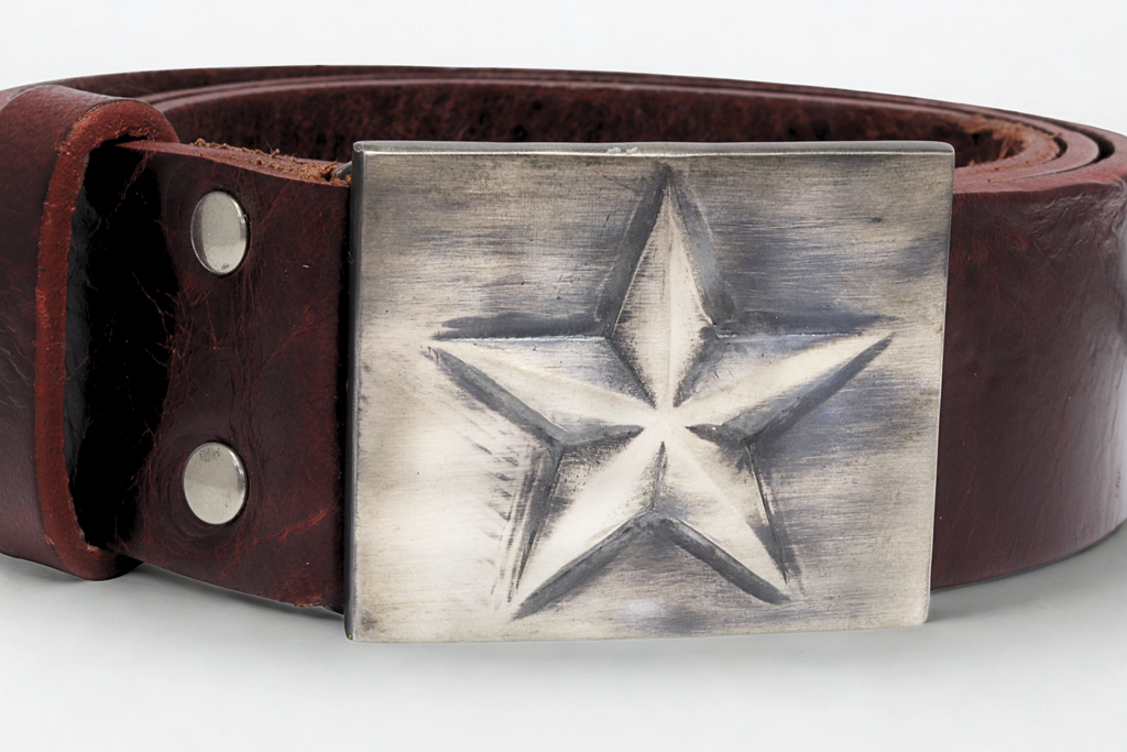 חגורת עור קולקציית STAR