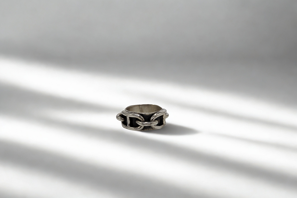 טבעת חוליות כסף